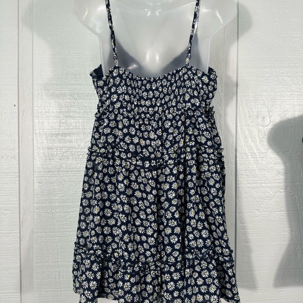 ROWA Navy Floral Spaghetti Strap Babydoll Dress Size XL NWT - Picture 4 of 11